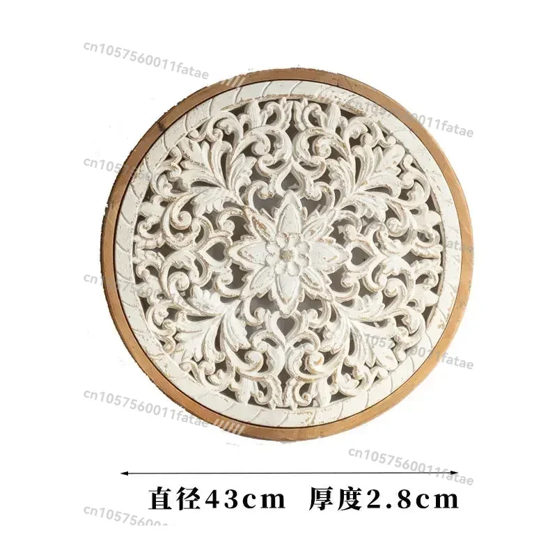 ديكور حاجز منحوت عتيق للتعليق على الحائط، لمدخل ديكور الفندق Bnb وغرفة المعيشة ريفي فريد من نوعه #5