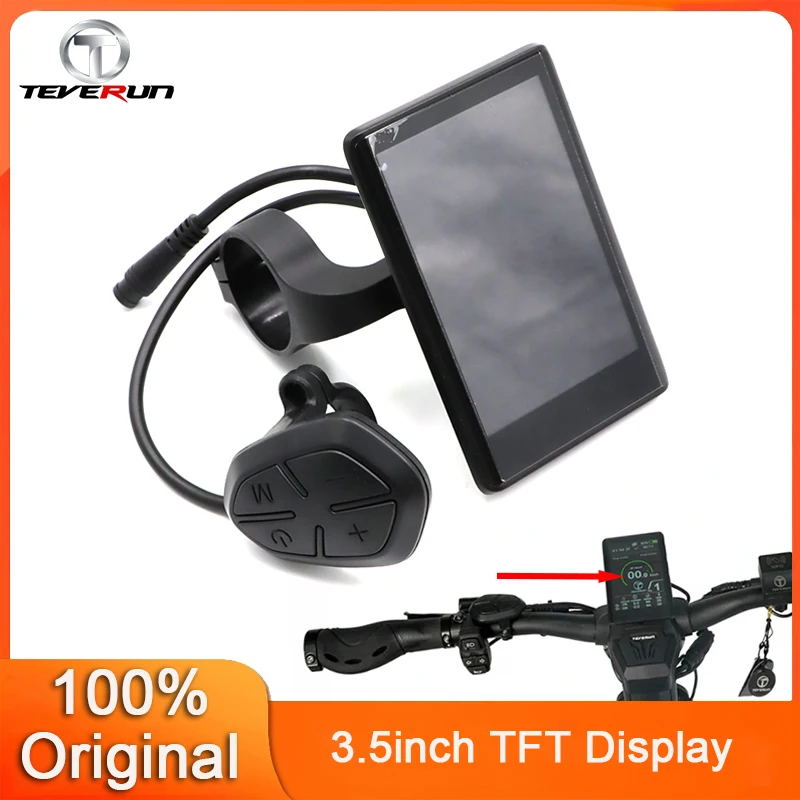 

Original Teverun 3.5inch TFT Display For Fighter 11/11+ Fighter surpeme Fighter Surpeme 7260R Electric Scooter Parts