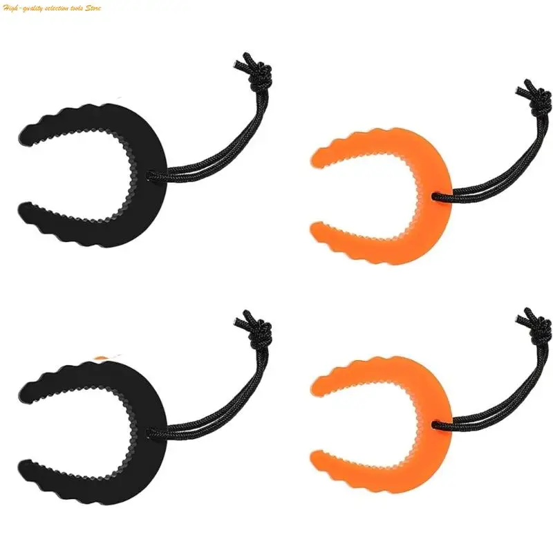 203F 4Pcs Child Friendly C Type Door Stoppers Prevents Accidental Finger Traps