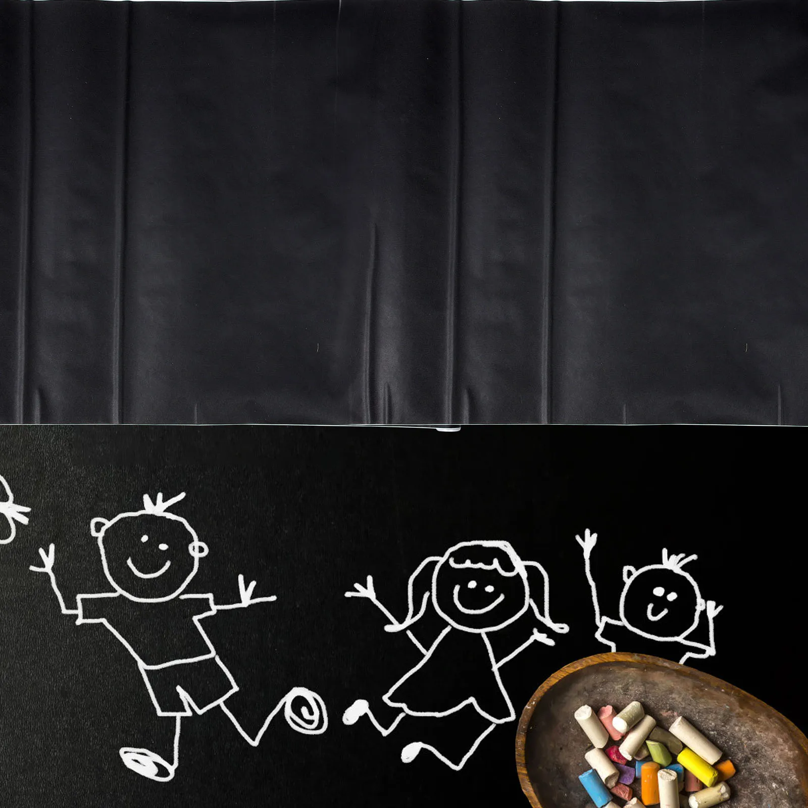 1 Set Erasable Writing Whiteboard Sheet Drawing Sticker Dry Erase Board Wall Decal Home School Classroom Reusable Message