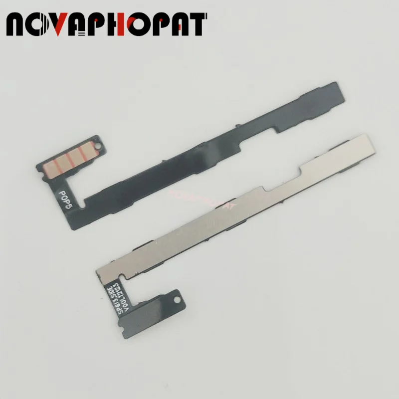 

Novaphopat For Tecno Pop 5 BD2 Power On Off Volume Up Down Ribbon Power Button Switch Flex Cable
