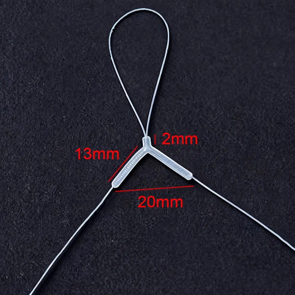 50 قطعة صيد السمك الفاصل الأبيض المنتج الصيد خط فرعي الخائن التشعب جهاز الصيد لأداة اكسسوارات Carpfish #4