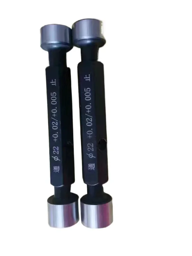 Smooth Plug Gauge, Hole Smooth Limit Plug  Cylinder  Needle  Double-ended Cylinder Go and Nogo