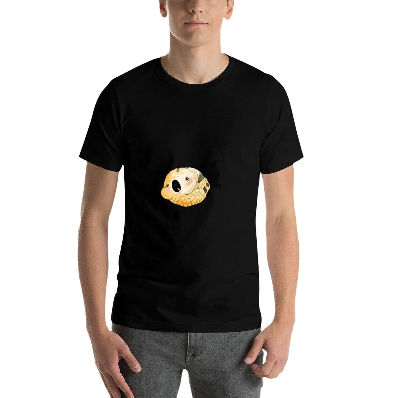 

Cute Ranchu Fish 1 T-Shirt man t shirt cotton high quality man t shirts for men t shirts for man cotton soft T-Shirt