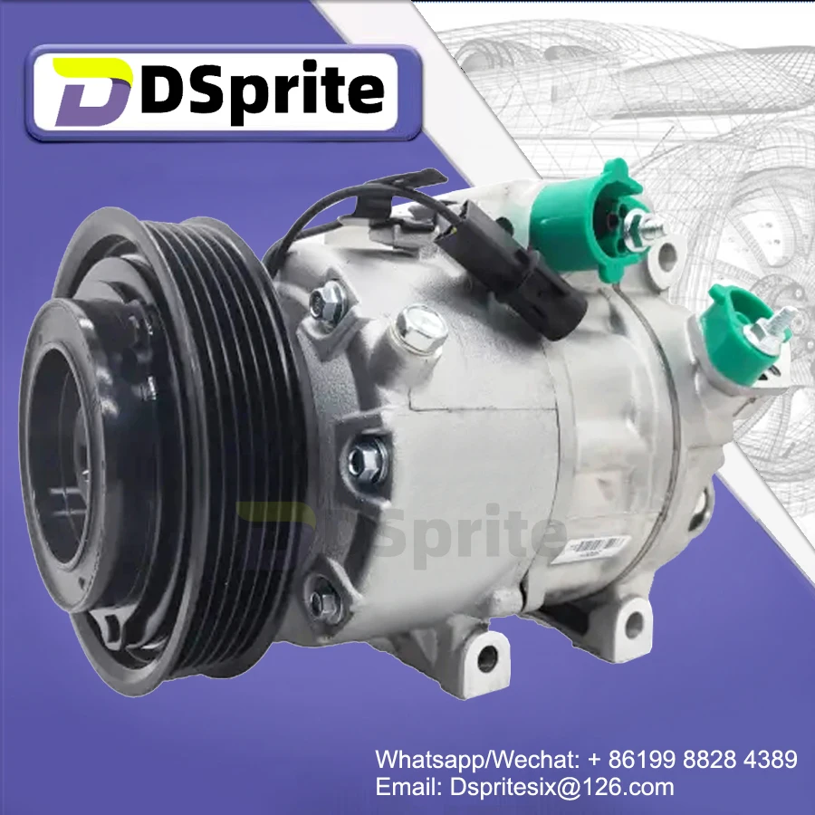 97701-3K125RU 977013K125 97701-3K125 For Hyundai Santa Fe Kia Azera Magentis Optima Sonata A/C Compressor