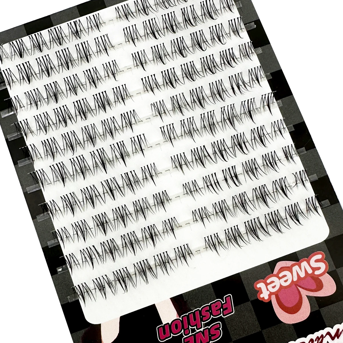 10 Reihen einzelne Wimpern DIY Wimperncluster natürliche gefälschte Wimpern Wimperncluster Manga Wimpern Newbie tägliche Wimpern Make-up – Detail 6