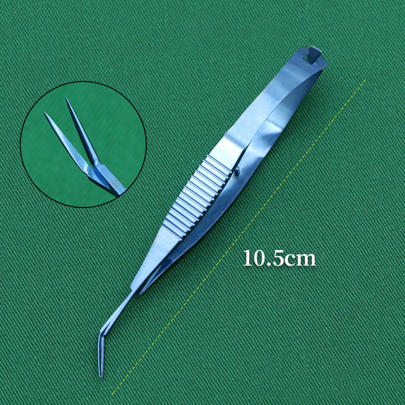 Ophthalmologische Mikroschere, 12,5 cm, Hornhautschere, Augenöffnungsinstrumente, chirurgische Werkzeuge für Augenlid