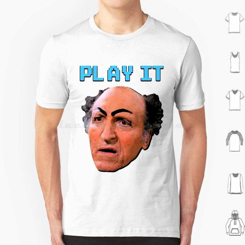 ¡Jugarlo, tío Leo! Camiseta de algodón para hombre y mujer, estampado artesanal, Seinfeld Jerry Seinfeld Kramer George, Sitcom de los años 90, divertida Tv Elaine Benes