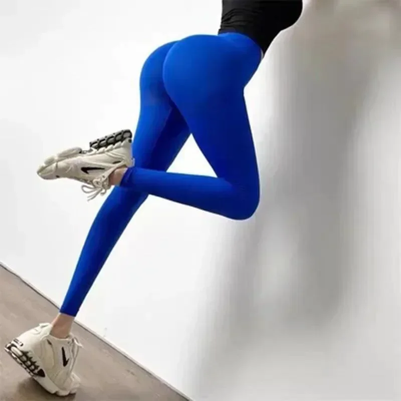 Outdoor Sex Invisible Zipper Fitness Sexy Pants Women Invisible Open Crotch Pants Peach Yoga High Waist Quick-drying Leggings