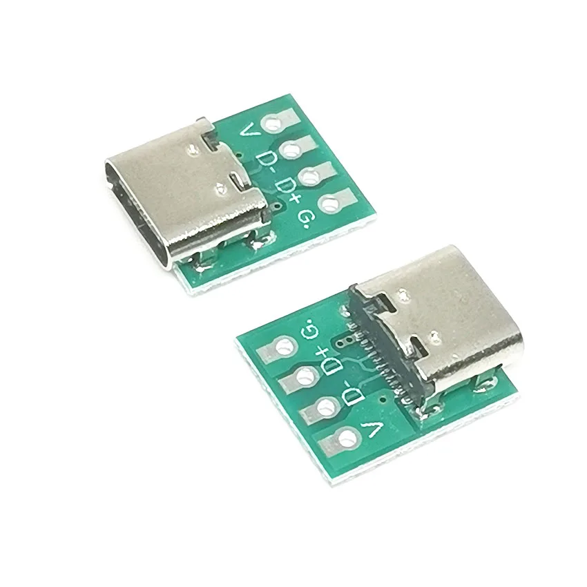 16P to 2.54 High Current Power Adapter USB3.1 Type-C Female Test Board Stabilized Power Module Power Supply Accessories