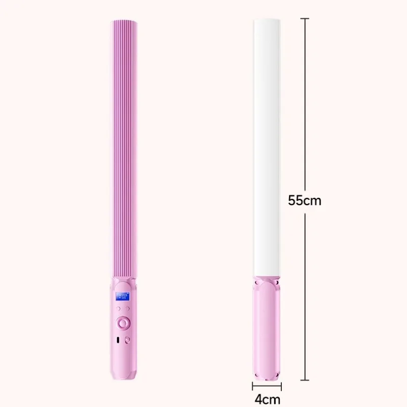 أنبوب إضاءة فيديو LED محمول باليد RGB مصباح عصا CRI 95+ ألوان كاملة للتصوير الفوتوغرافي لـ Tiktok، Youtube، Vlog