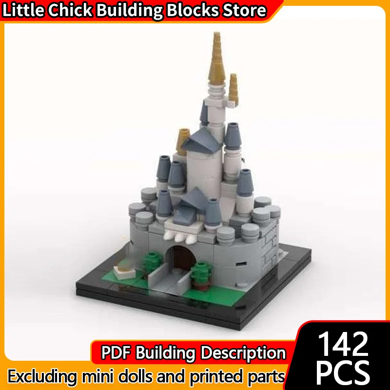 

Популярная киномодель MOC, строительные кирпичи, кино сцена, замок королевства, модульная технология, детские праздничные подарки, сборные игрушки, костюм