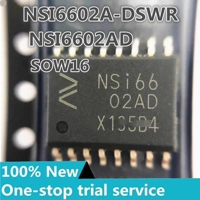 

2-100 шт. NSI6602A-DSWR NSi66 NSi6602AD SOW16 чип драйвера ворот новый оригинальный аутентичный