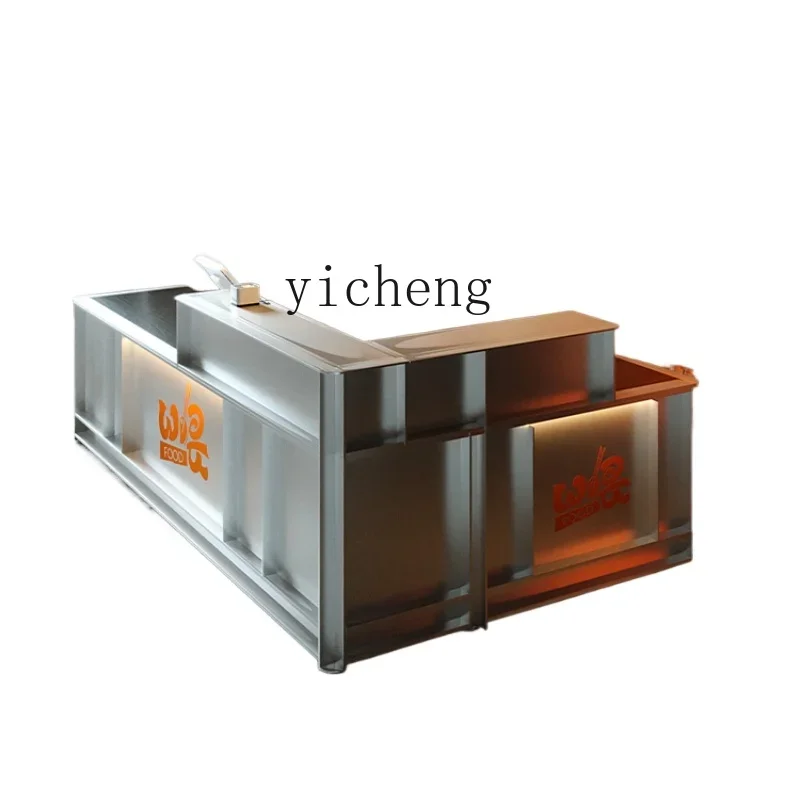 

Milk Tea Coffee Shop Wrought Iron Billiard Hall Gym Bar Cashier Reception Desk