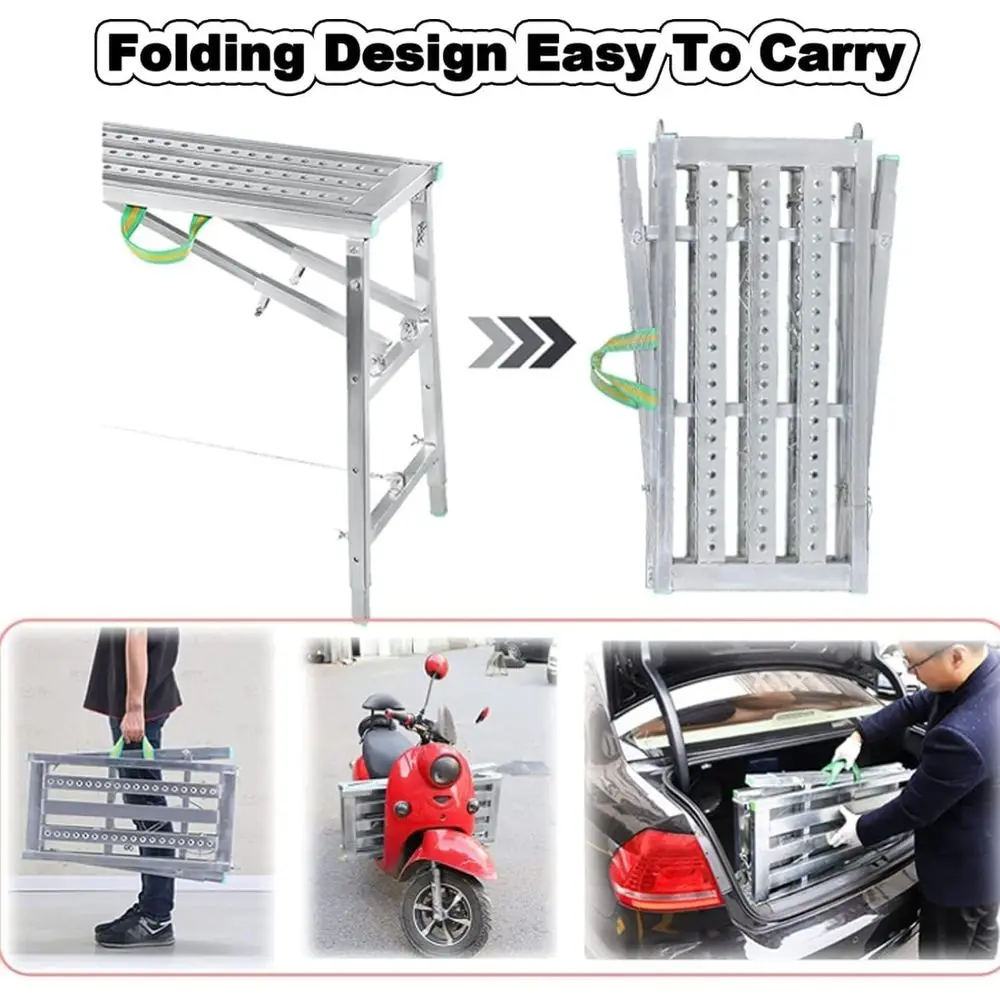 Versatile Ladder Work Platform for Indoor & Outdoor Construction and Decorative Projects