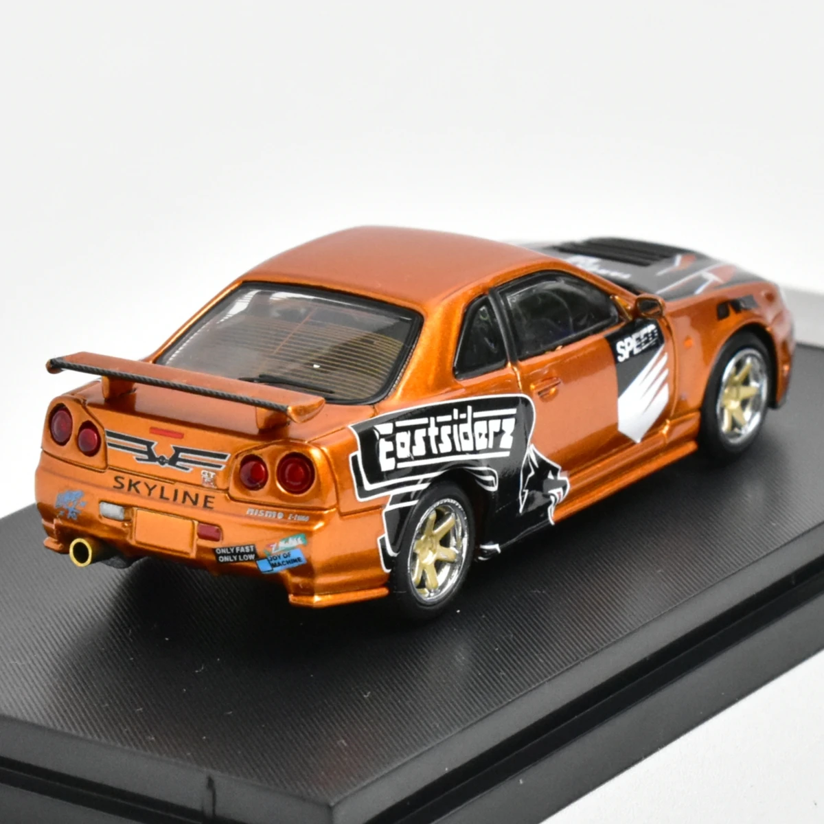 SW STREET WARRIOR 1:64 GTR R34 Fast Speed Diecast Model Car