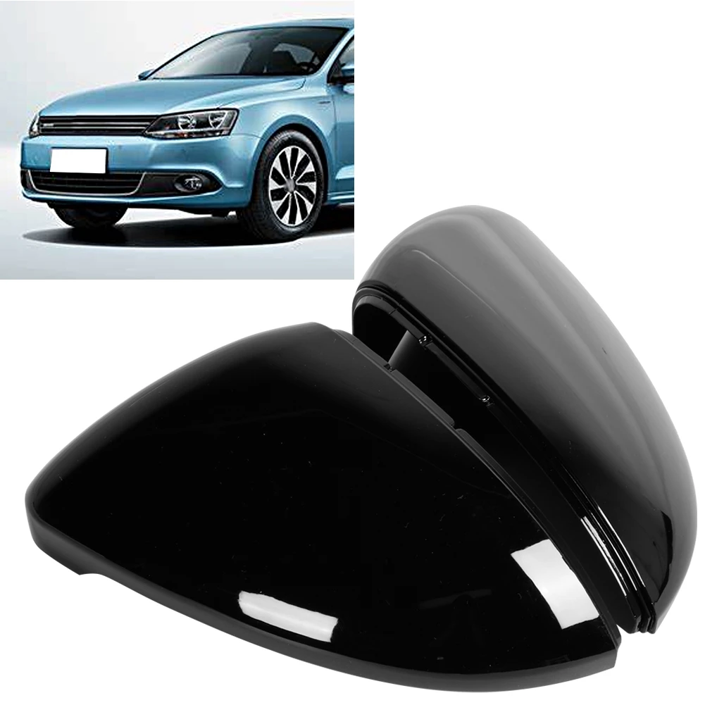 

Glossy Black Rearview Side Wing Mirror Housing Cover Fits for VW Golf MK7 2014+