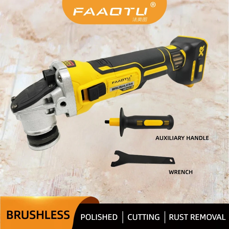 faaotu-dcg405n-20v-brushless-cordless-angle-grinder-portable-cutting-polishing-tool-compatible-with-dw-battery