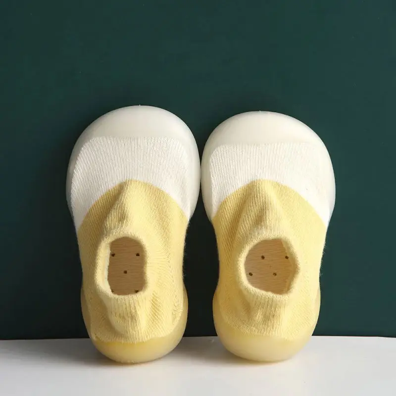 Baby Sokken Schoenen Voor Lente Herfst Schattige Stijl Katoenen Vloerschoenen Kids Zachte Botton Anti-Slip Eerste Wandelaars Peuter Sockings 0-3y