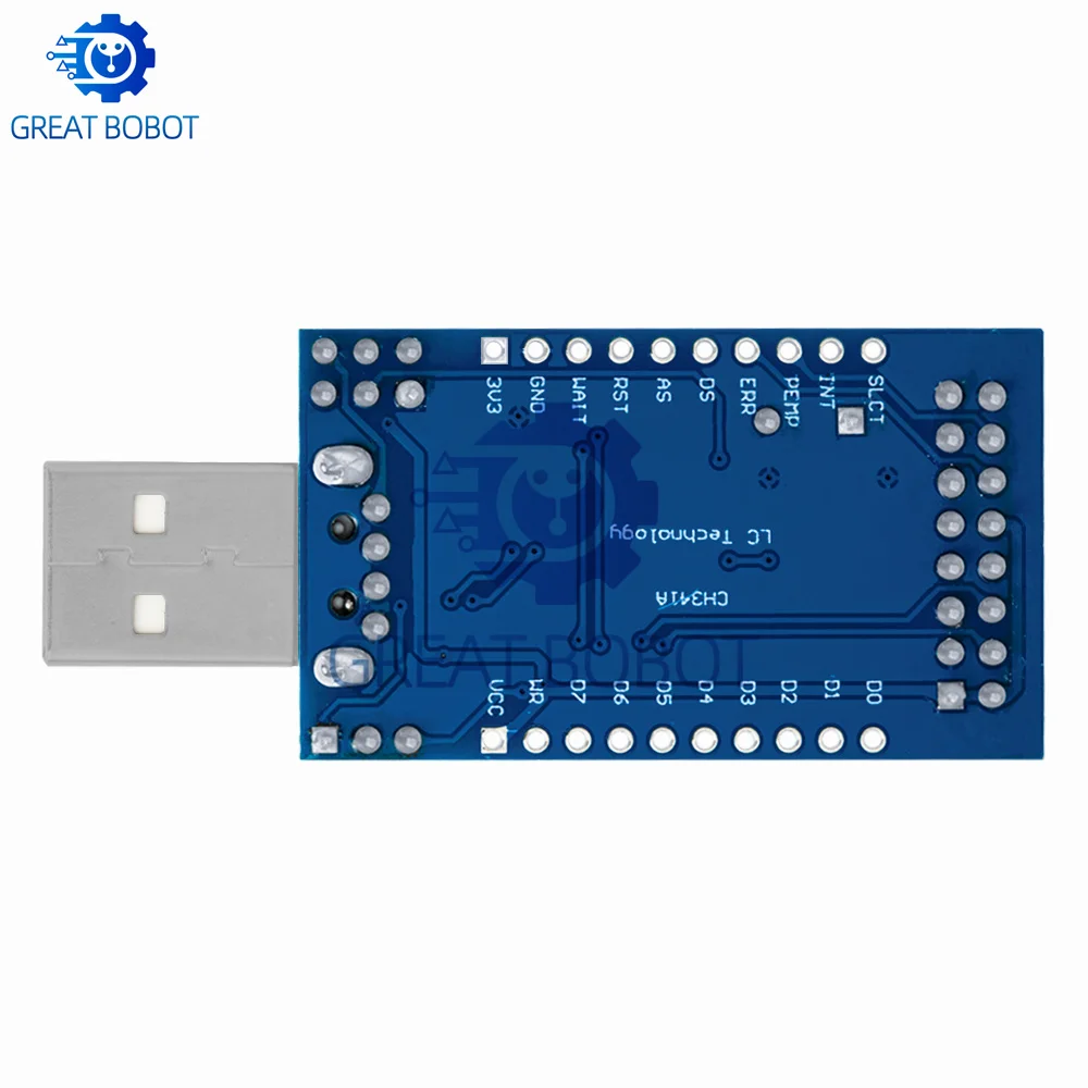 BS CH341A USB Programmer Module USB to UART I2C SPI IIC Parallel Port Converter with Indicator Lamp