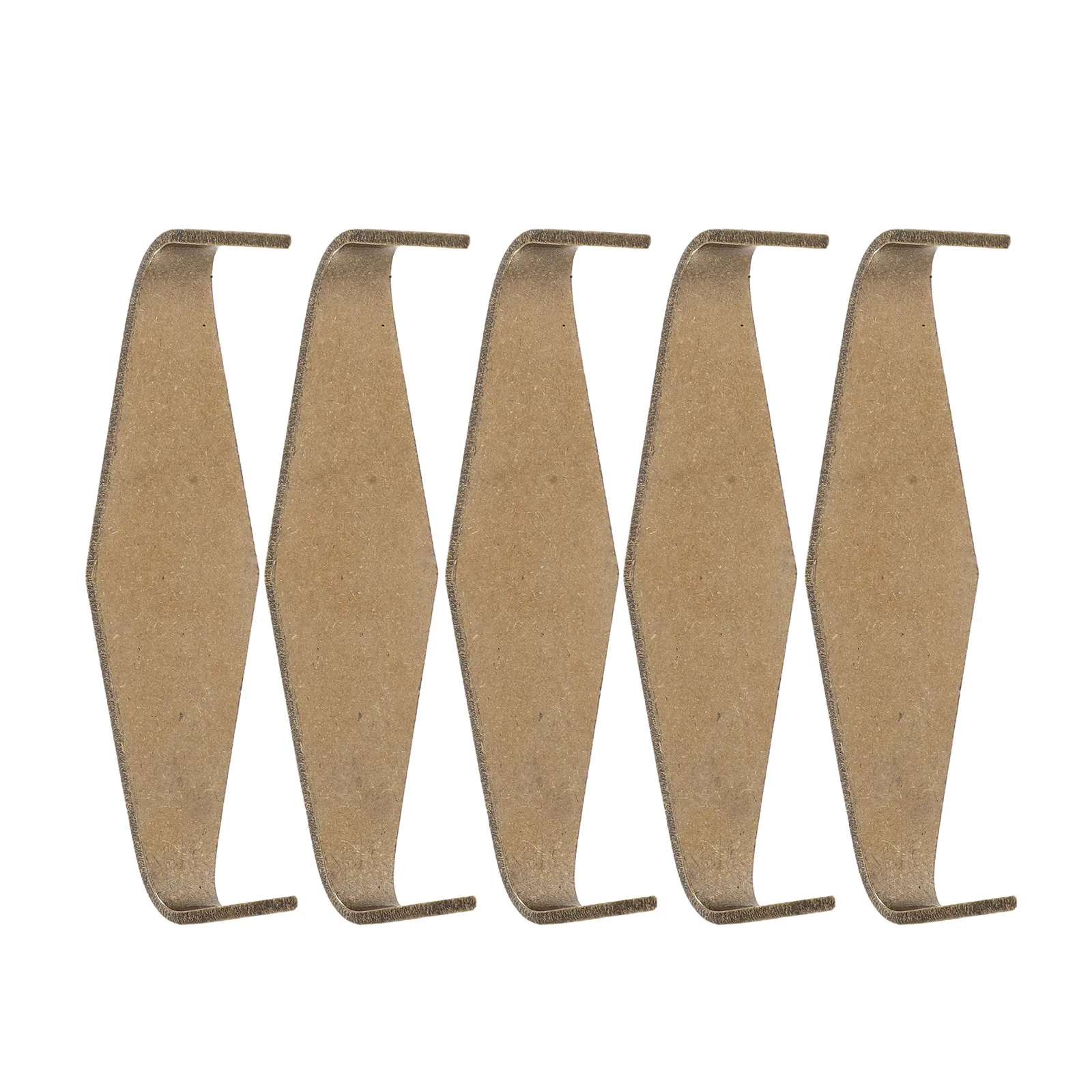 5Pcs Brass Staples Rectangle Metal Double Prong Fastener Repair Tools for Porcelain Ceramic Pottery Teacup Belt Keeper