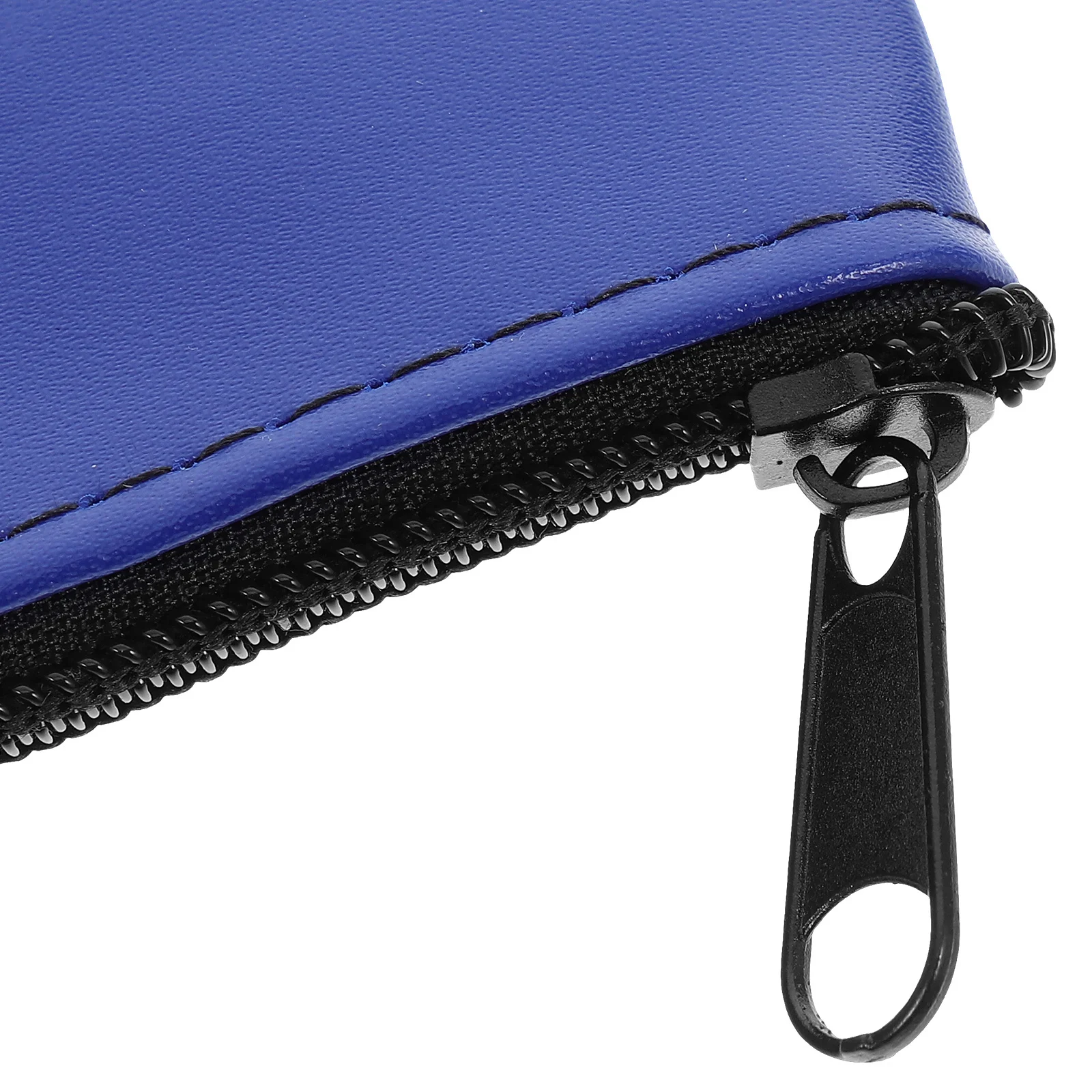 2pcs Document Organizer Pouch Fake Zipper Closure Wallet For Bills Receipts Invoices Storage Money Pouch With Clear