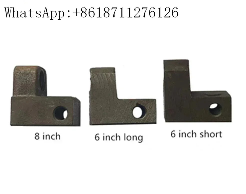 Oil pressure Hydraulic vise accessories 6/8inch L-shaped right angle seat L-shaped right angle nut Hydraulic pressure