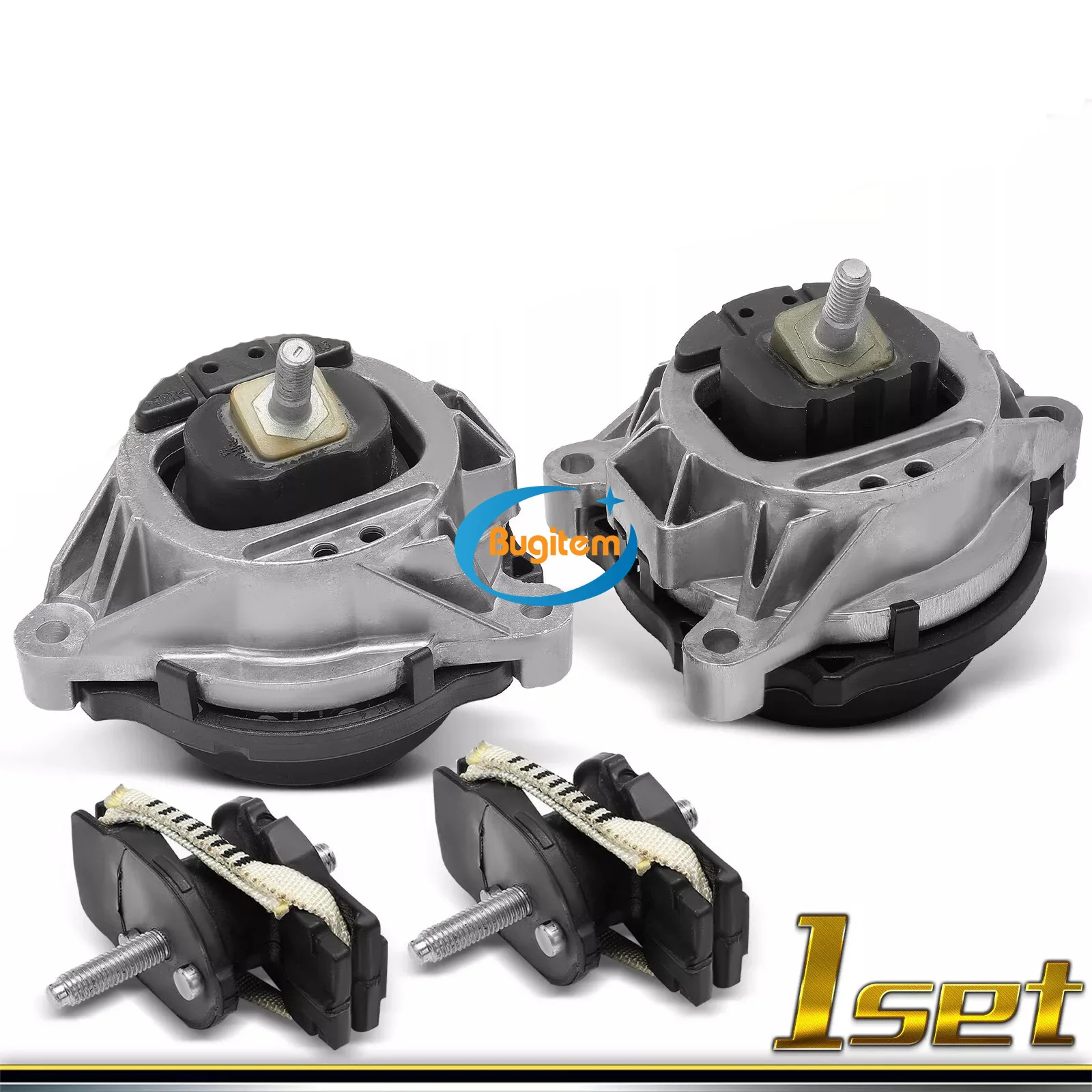 

4PCS Auto Engine Motor Transmission Mount 22116856184 22116856183 22316796617 For BMW 228i 2014-2016 320i 328d 328i 330i 335i