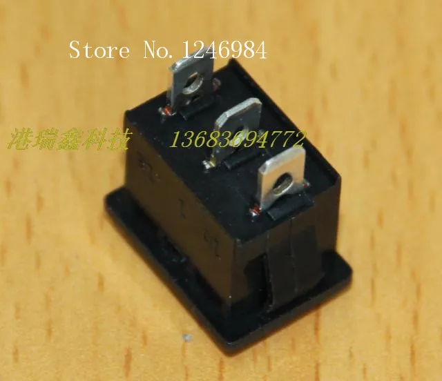 [SA]Power Trigger R19 -Taiwan group LIGHT boat rocker -type switch RA62 double switch reset switch 3PIN (ON) -OFF- (ON)--50pcs