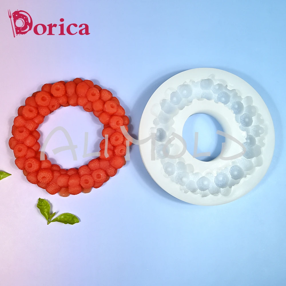 Blaubeere/Erdbeere/Himbeere Silikon form DIY Schokoladen gelee Mousse Kuchen form Gips Modell Küche Back geschirr Zubehör