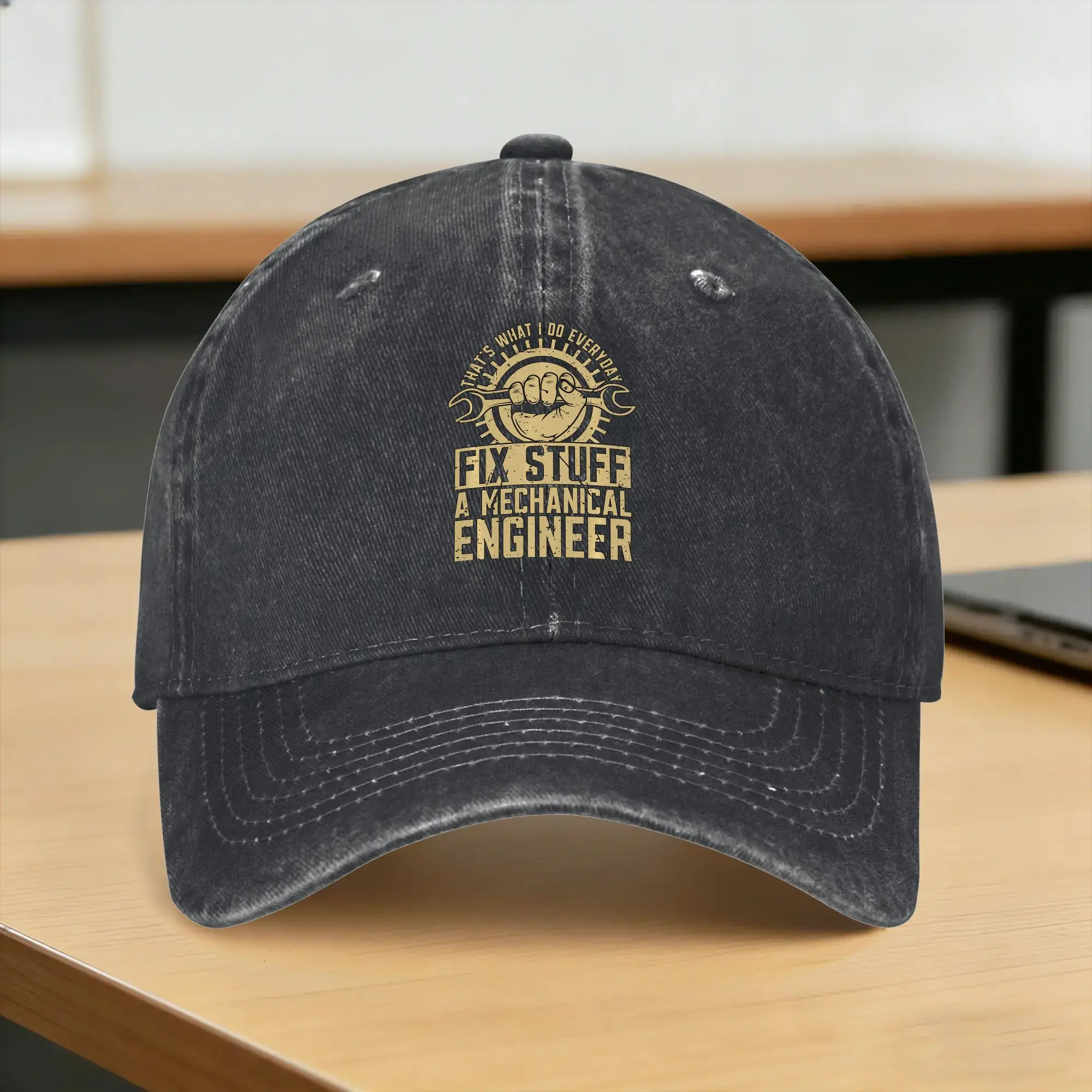 That‘s What I Do Everyday Engineers Mechanical Engineering Performance Sun Baseball Cap  Vintage Female Male Washed Trucker Hat