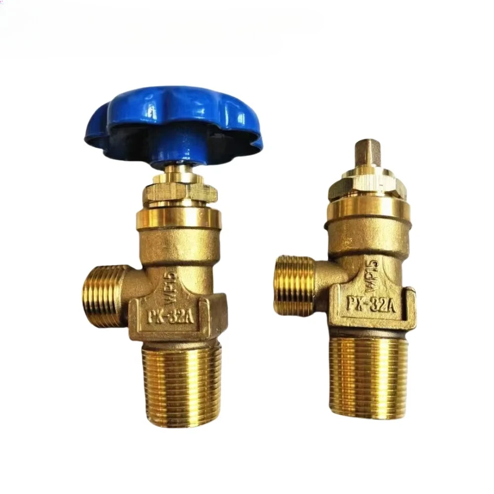 1pcs PX-32A Argon Valve High-Quality Brass Argon Valve Industrial 40L Argon Cylinder Large Valve Accessory