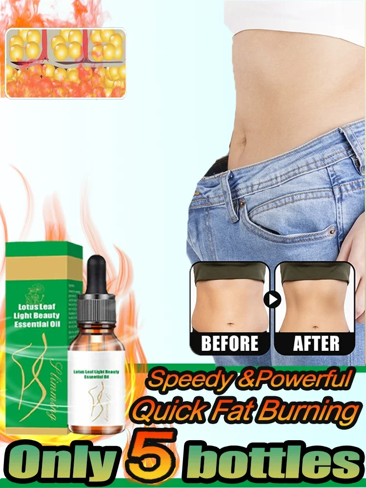 Fast Calorie Burning Full Body Shaping Massage Oil Belly Abdomen Fat Burning Body Sculpting Suitable for Men and Women