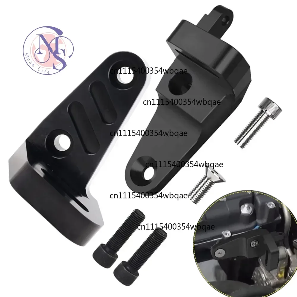 Upper & Lower Power Steering Bracket Black High Quality For Civic Del Sol Integra B16 GSR Auto Modified Parts