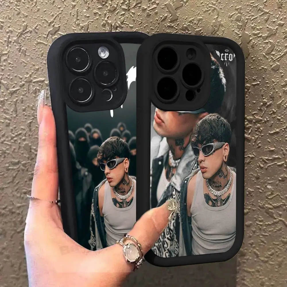 C.R.O Crocraxker Rapper Phone Case For IPhone 17 16 15 14 13 12 11 Air Plus Pro Max Soft Back Cover
