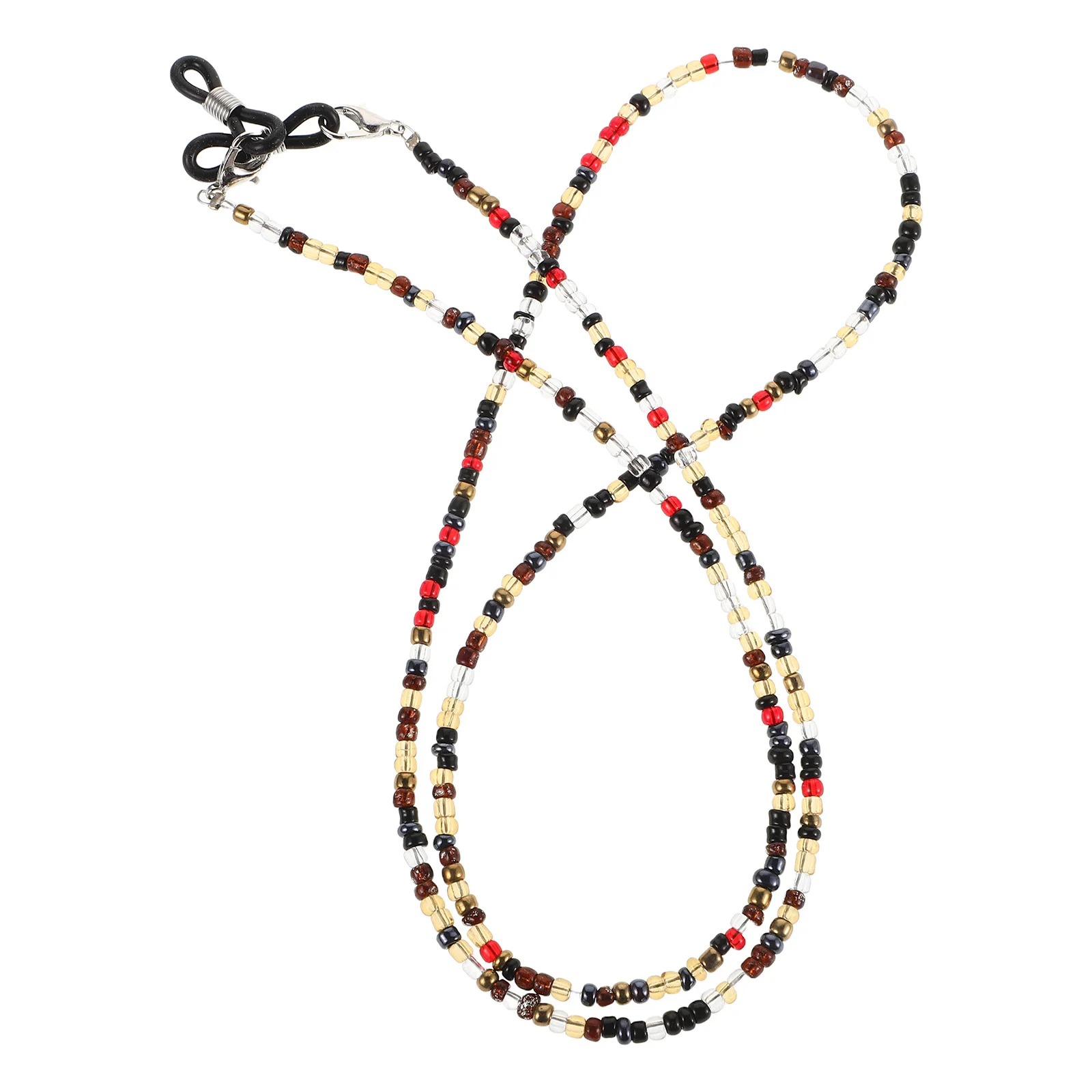 

Beaded Eyeglass Chain Lightweight Stylish Glasses Lanyard Office Sunglasses Anti-Lost Eyeglasses Strap Lanyard for Women