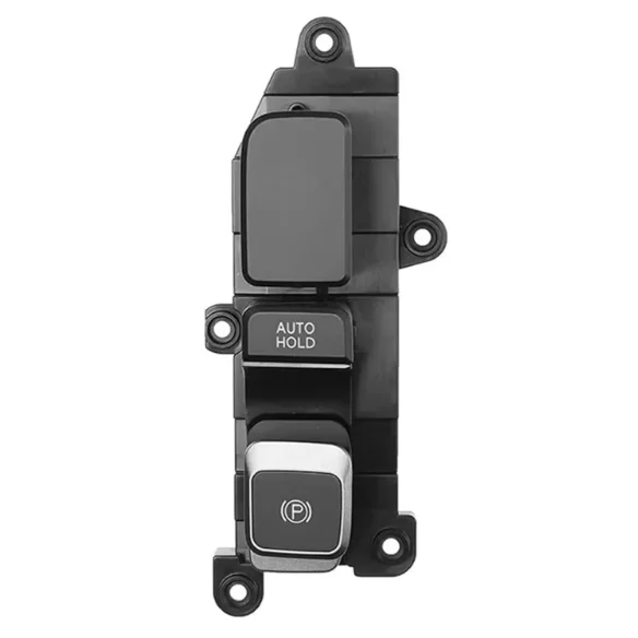 Auto Brake Control Switch Electronic Parking Brake Switch For Daily Driving Use Black Responsive Electrical Switch