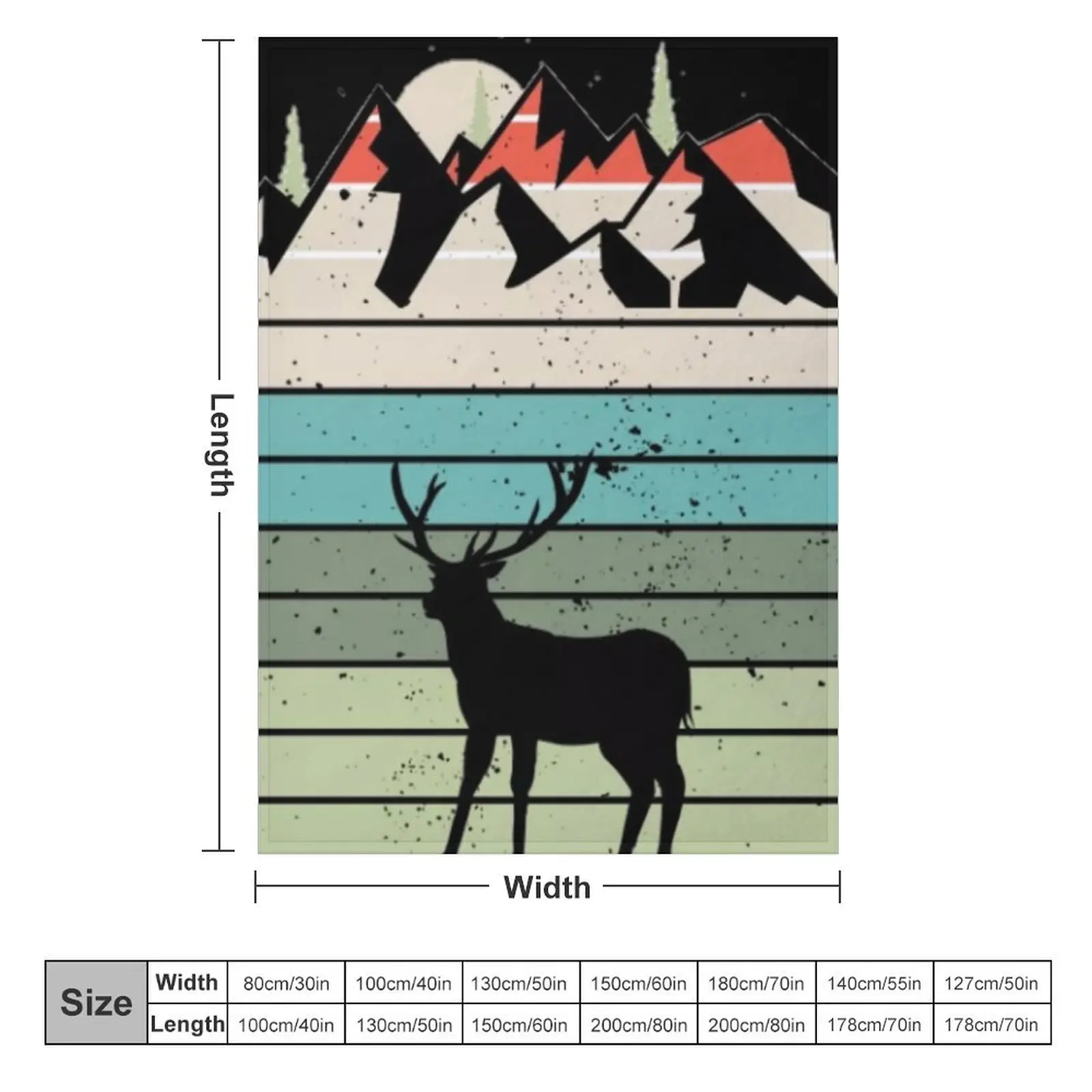 Deer hunting flag Throw Blanket Polar Sofa Throw Blankets