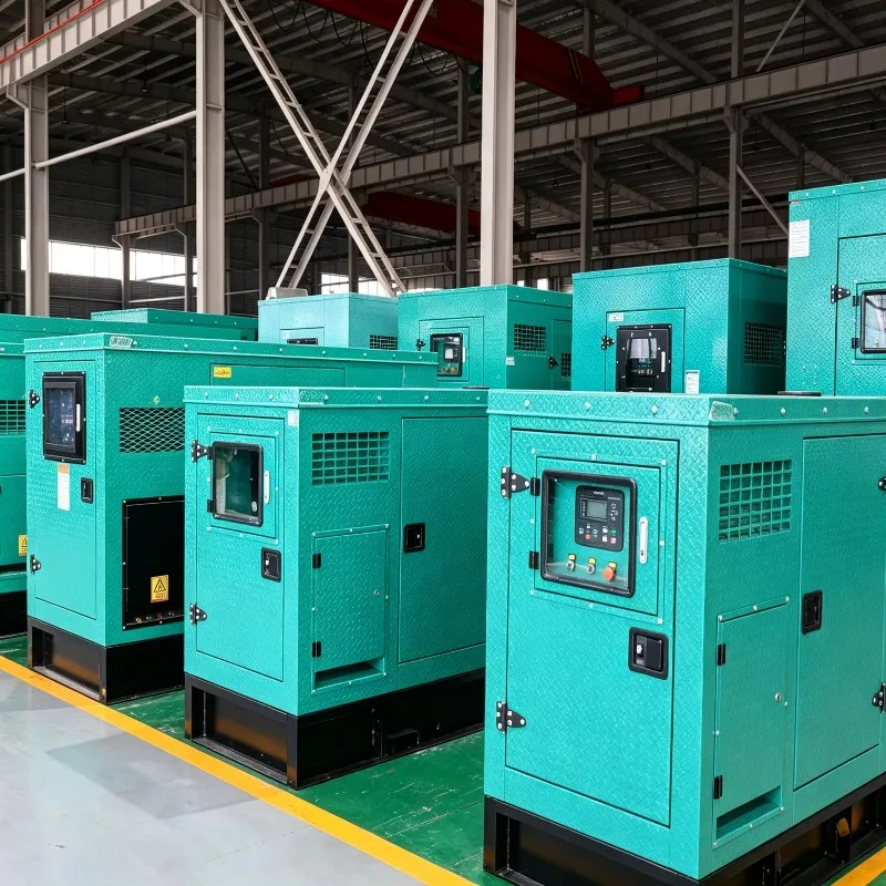 Power Generator Genset,  Gas, Customizable Voltage Frequency Enclosure, CE ISO Certified