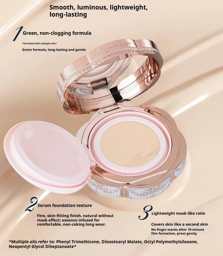 [New Product] Bonnie Garden Flower KnowAir Cushion Powder Delicate Skin Makeup Concealer