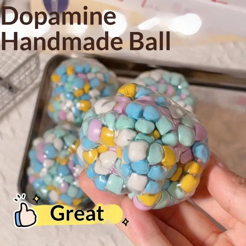 1/2pcs  Dopamine Stress Ball Sensory Toys For Adults Kids, Anxiety Relief Fidget Toys, Squeeze Balls For Autism Focus