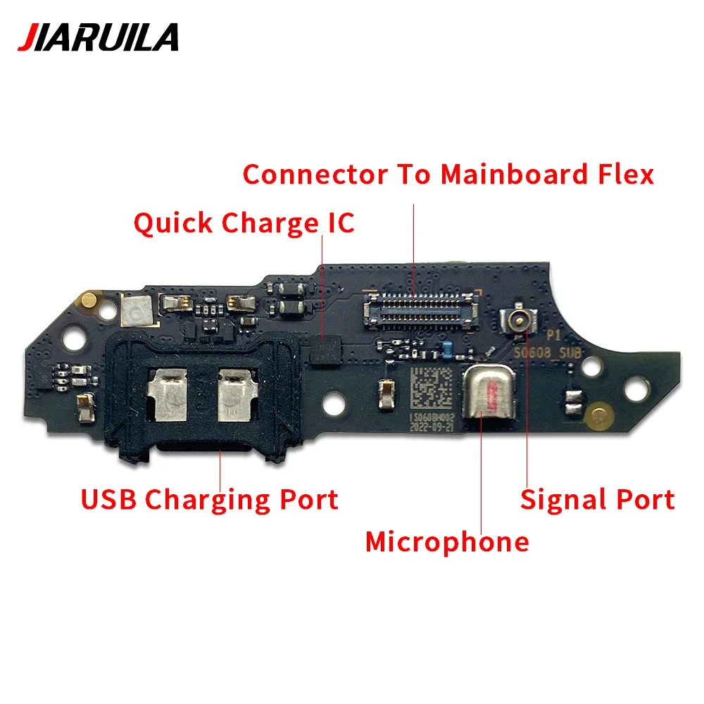 20Pcs，USB Charging Port Charger Board Flex For Moto G6 Play G72 G73 G51 5G G50 G41 G32 G31 Dock Plug Connector With Microphone