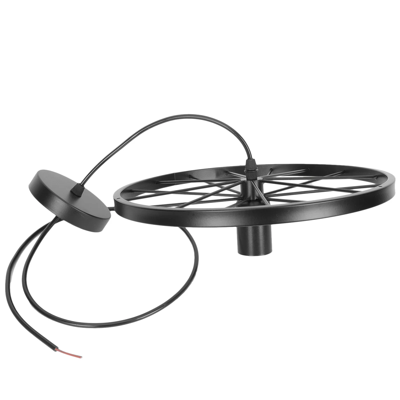 

Indoor Use Vintage Style Iron Hanging Lamp Retro Ceiling Light Wheel Design Decorative Pendant Light for Home Bar Restaurant