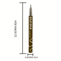 0.008mm Ultra Fine Eyebrow Pen Long Last Smudge Proof Waterproof Sweat-Proof High Pigmented Easy Applying Liquid Eye Brow Pencil 6