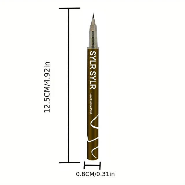 0.008mm Ultra Fine Eyebrow Pen Long Last Smudge Proof Waterproof Sweat-Proof High Pigmented Easy Applying Liquid Eye Brow Pencil 6