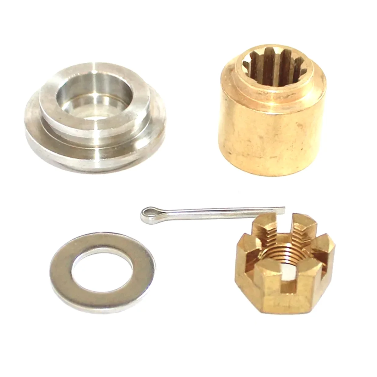 Boat Engine Part for Yamaha 2-Stroke 30 HP Outboard Propeller Nut Spacer Locking Pin 6L2-45987-01