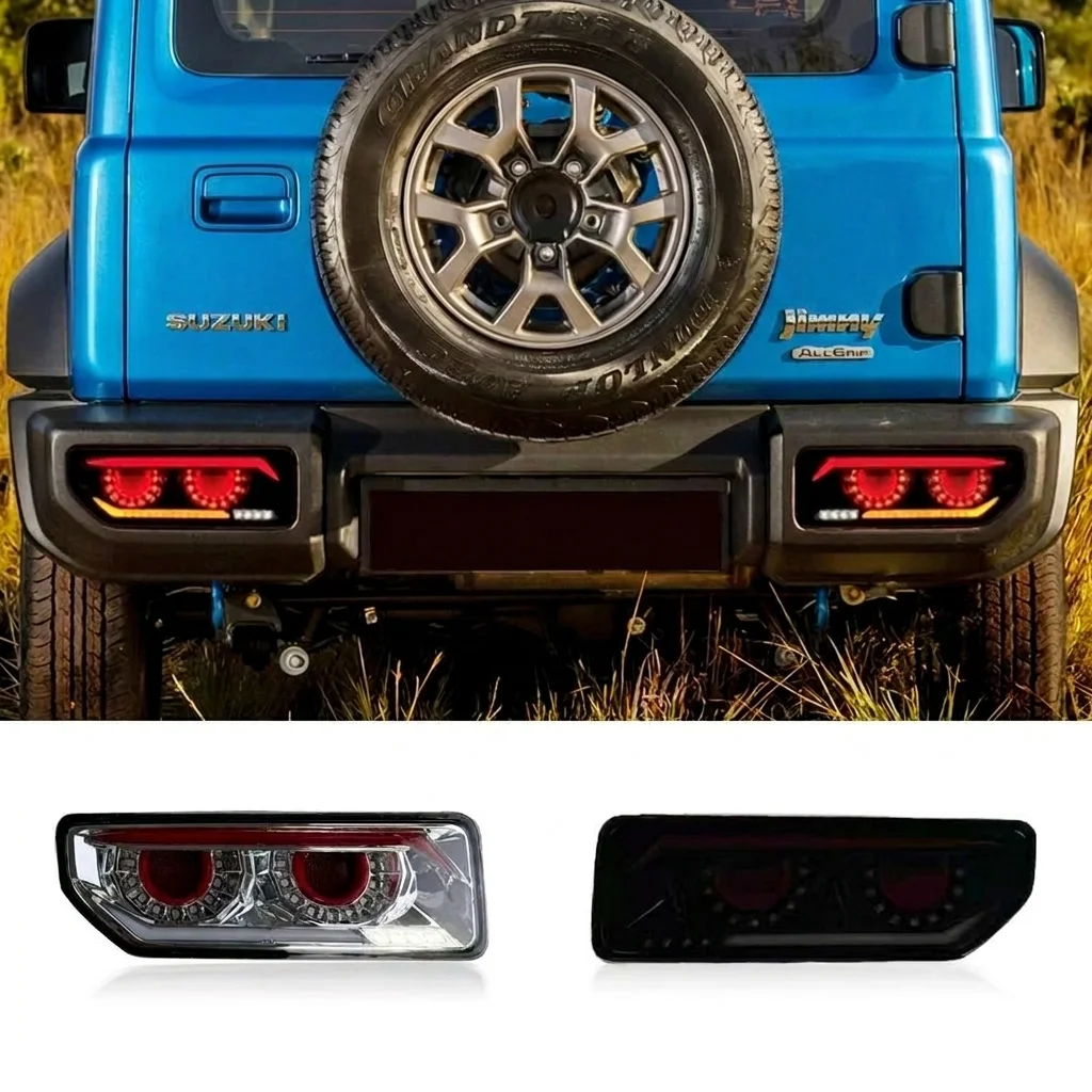 For Suzuki Jimny 2019 2020 2021 2022 2023 2024 Rear Brake Reverse Daytime Running Light Turn Signal lamp Car LED Tail Light