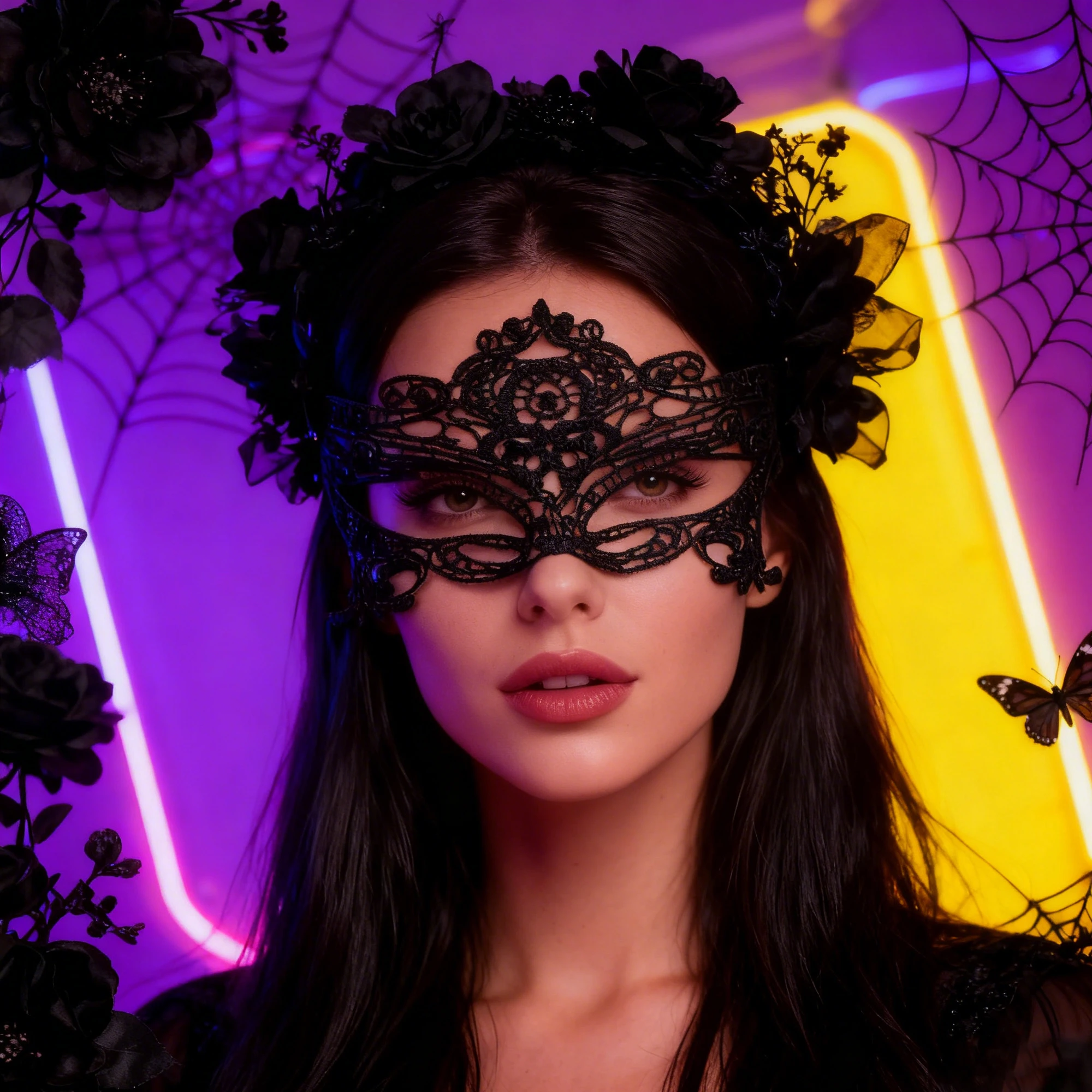 Masquerade Mask, Sexy Lace Eye Mask, Venetian Mask, Dance for Women, Ball Mask for Costume Party image 2