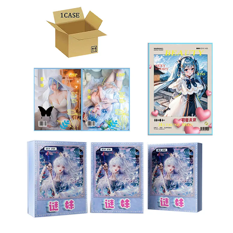 

Wholesales Goddess Story Collection Cards Premium Mystery Beautiful Girl Booster Box Anime Cosplay Board Game Trading Cards