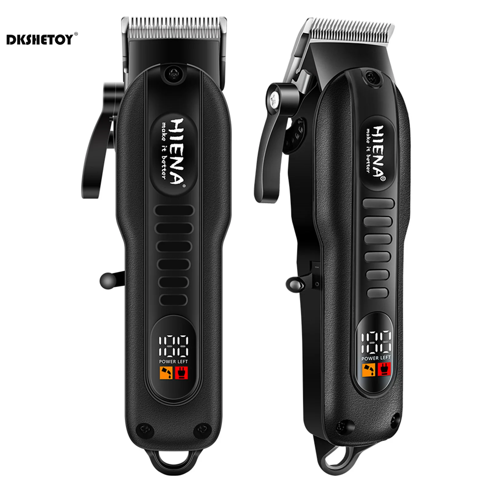 Professional Barber Clippers Digital Display Sharp Blade HYN-222 Electric Clipper for Haircut Beard Shaver Barbershop